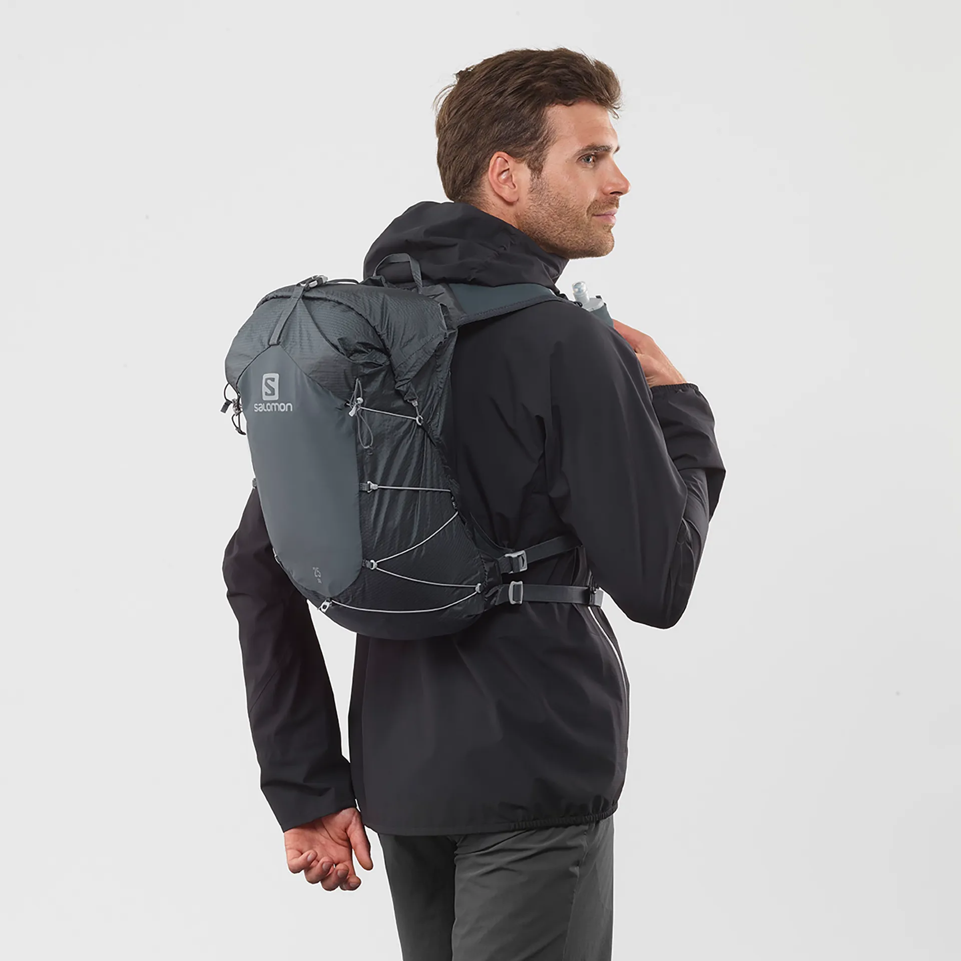 Salomon XA 25 Unisex Hiking Outdoor Rucksack Ebony/Black